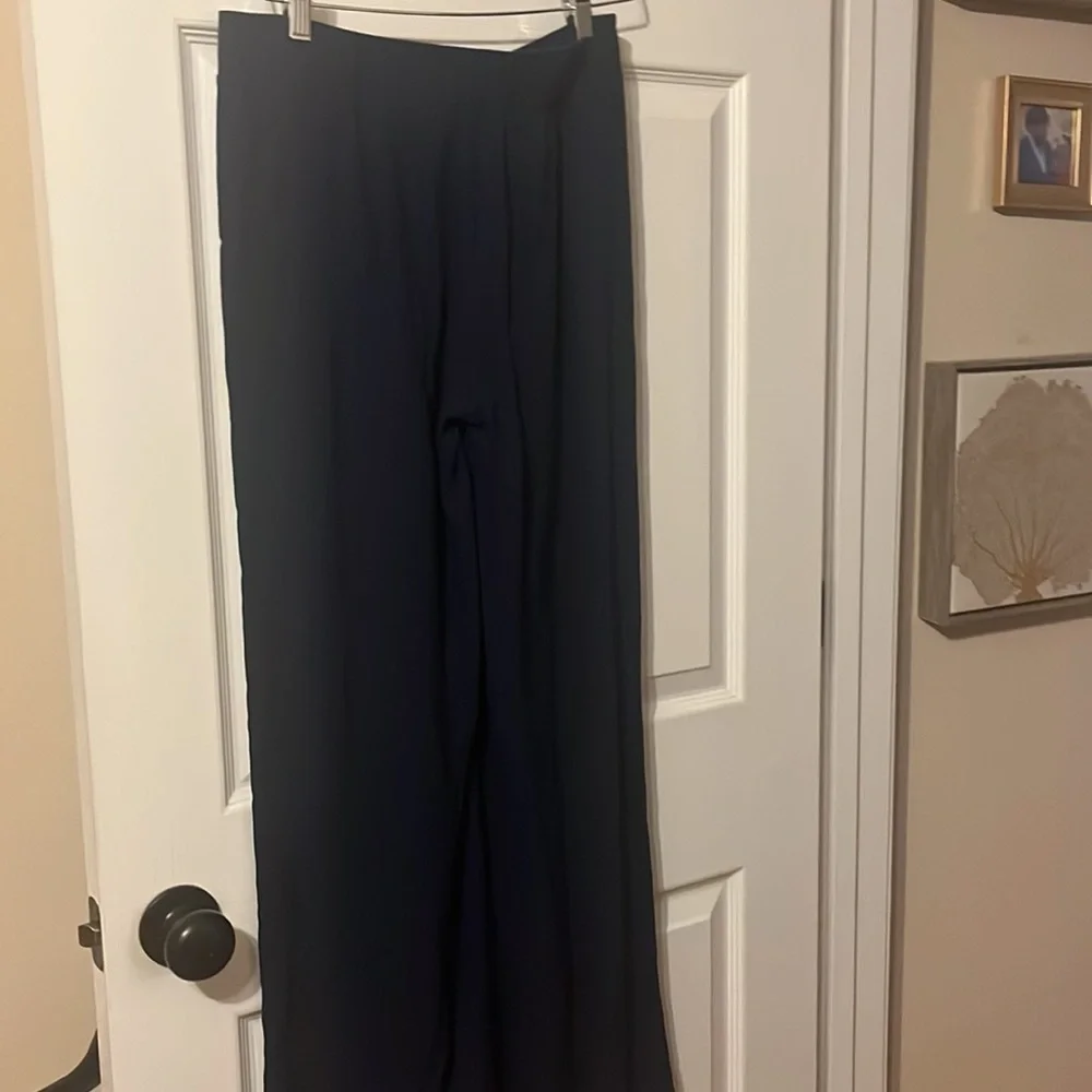 Lilly Pulitzer Islamorada Beach Palazzo NWT size XS True Navy - Picture 3 of 4